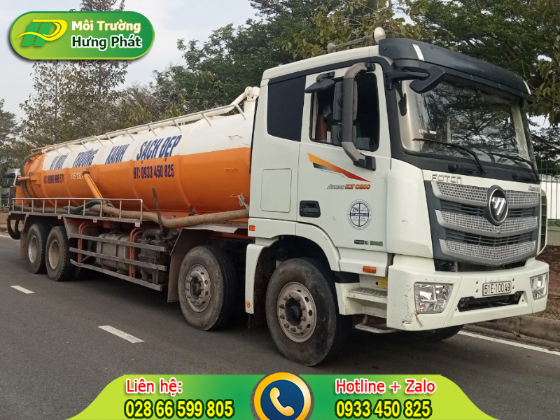 Dịch vụ h&uacute;t b&ugrave;n ben c&ocirc;ng tr&igrave;nh gi&aacute; rẻ