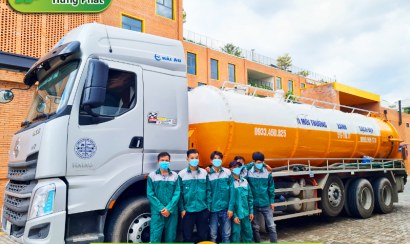 Dịch vụ hút nước thải công nghiệp Đức Hải giá rẻ, an toàn