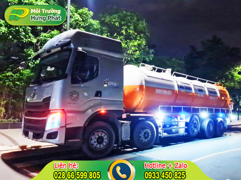 Dịch vụ hút nước thải công nghiệp uy tín hàng đầu