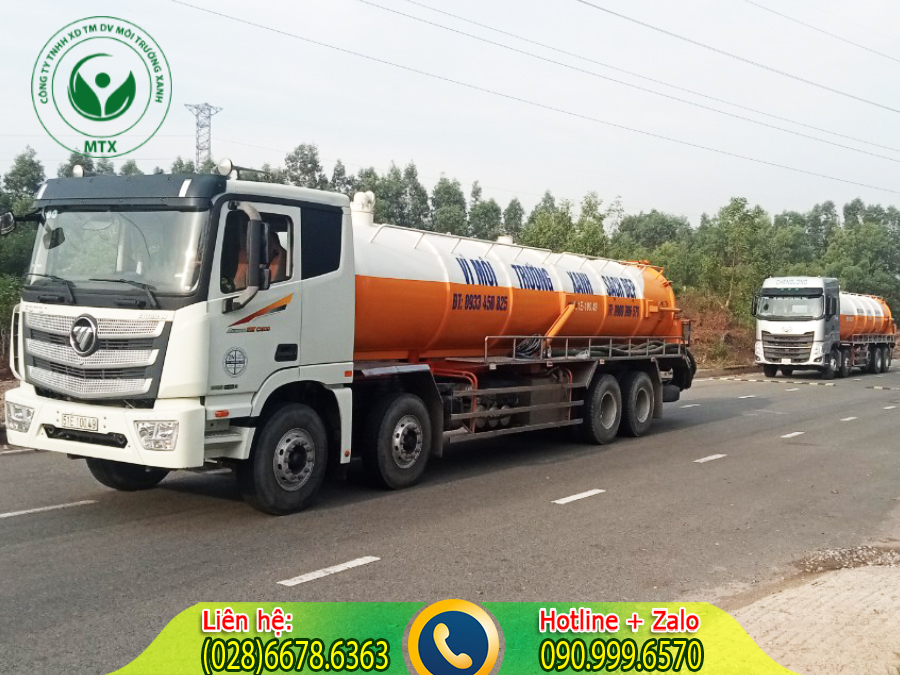 Rất nhiều đối tượng thường thu&ecirc; xe h&uacute;t chất thải