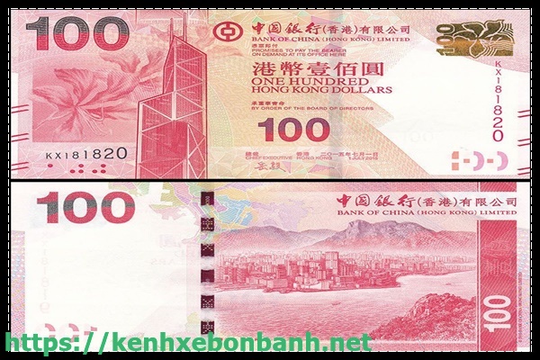 Tờ 100 đôla Hongkong