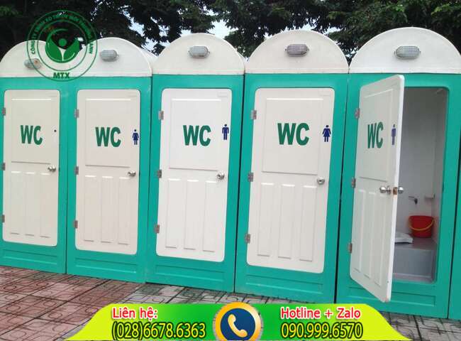 Dịch vụ cho thu&ecirc; nh&agrave; vệ sinh di động