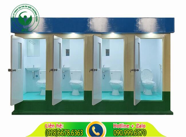 Cho thu&ecirc; nh&agrave; vệ sinh tổ chức sự kiện