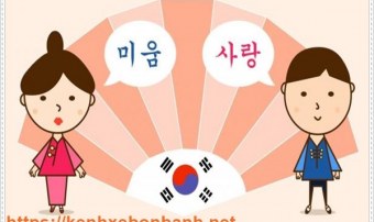 Bài học tiếng Hàn cho người mới bắt đầu học 