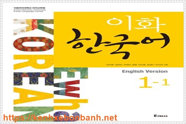 Sách học tiếng Hàn Ewha Korean