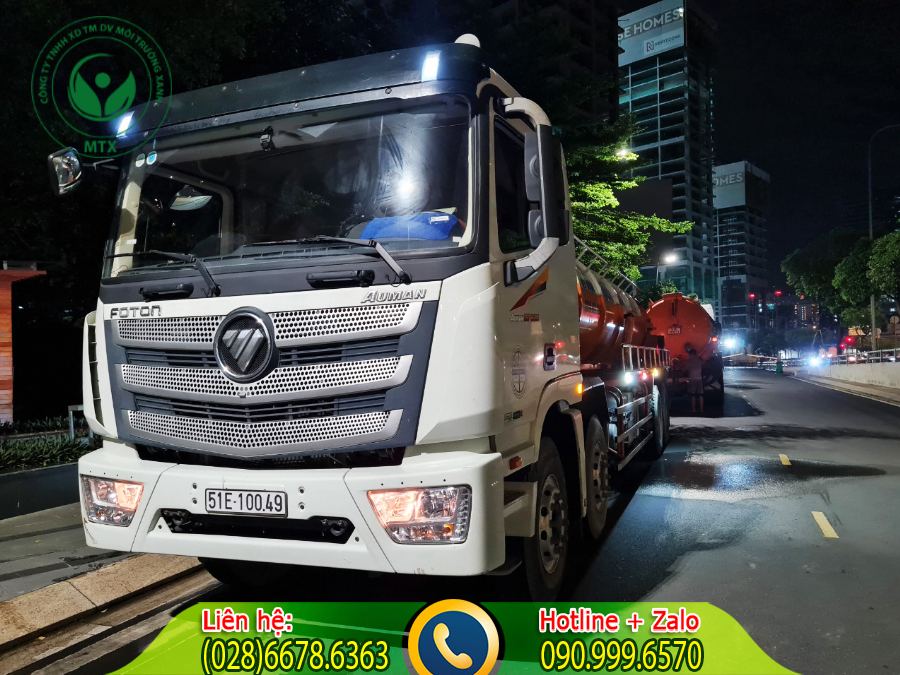 Dịch vụ hút bùn khoan cọc nhồi đưa ra các cam kết chất lượng dịch vụ