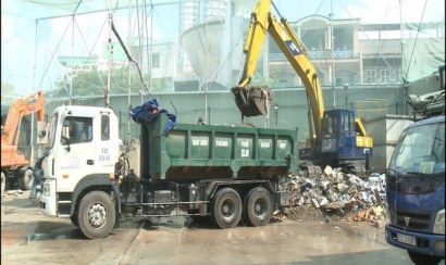 Thu gom rác thải xây dựng Thịnh Phát giá rẻ, uy tín, an toàn